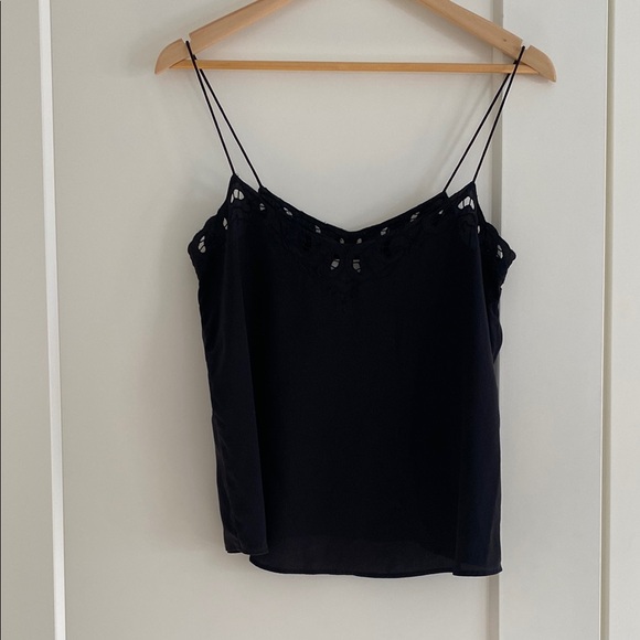 Sezane Paloma Silk Top SZ 36 US4 - Picture 3 of 6